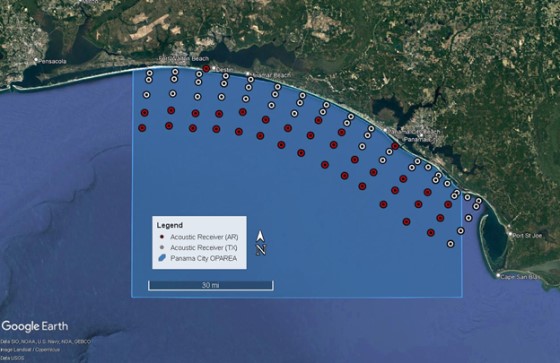 Overview of NAVSEA Gulf of Mexico testing area and NSWC Panama City Division